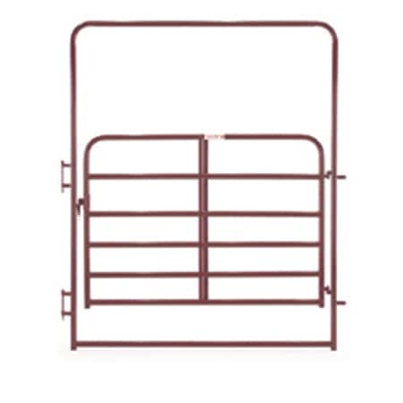 Tarter Gate 6 ft. Walk Thru Arch Gate Red EWR6